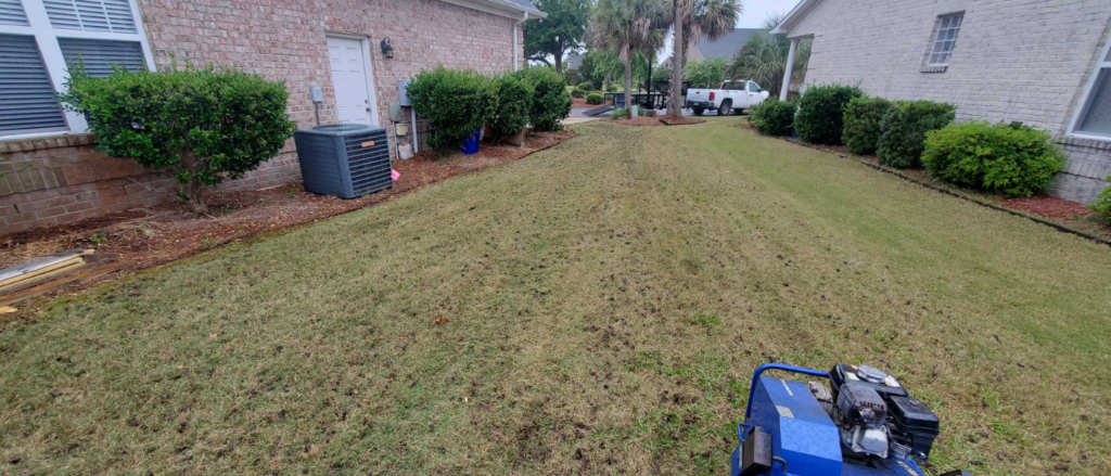 Lawn Aeration in Wilmington, Leland and Hampstead NC